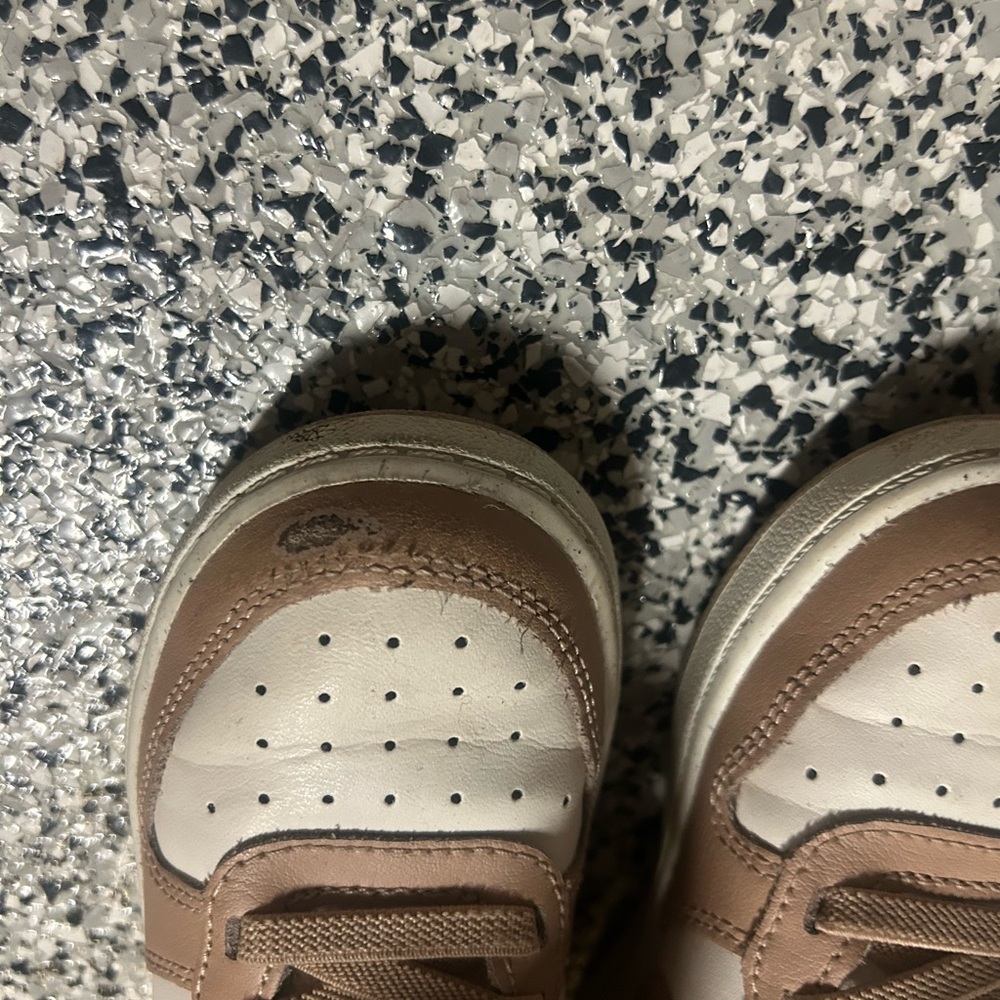 Nike Jordans Kids High-Top Sneakers - Brown and White - Picture 4 of 5
